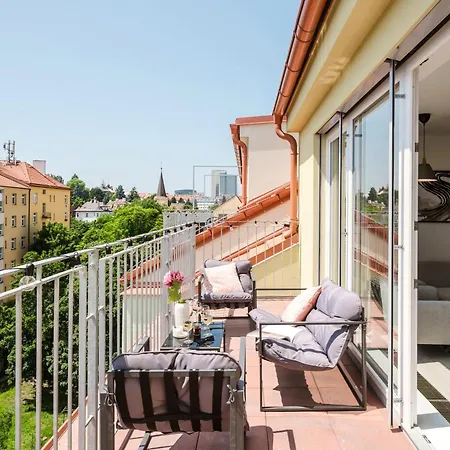 Days - Floor With Terrace & Ac Near Vysehrad Castle Appartamento